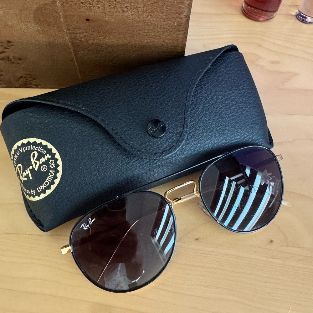 Ray-Ban RB3589 55mm Adult Phantos Sunglasses - Grey Lens